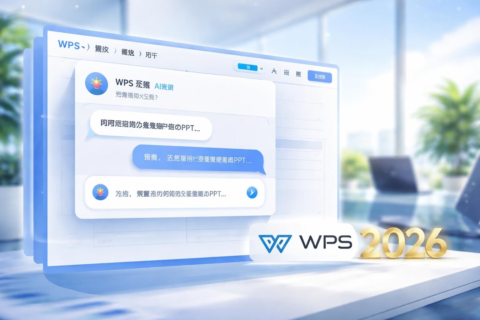 WPS Office 2026 官方下载 - 全新AI智能办公套件免费版